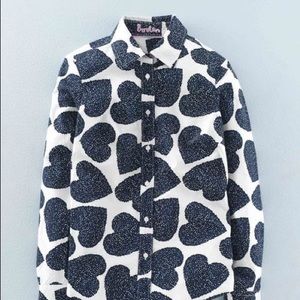 Boden button-down patterned shirt, size US 12R